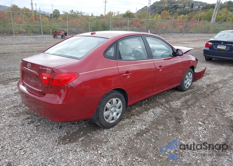 2008 Hyundai Elantra Gls/Se from USA, damaged, VIN KMHDU46D68U583780